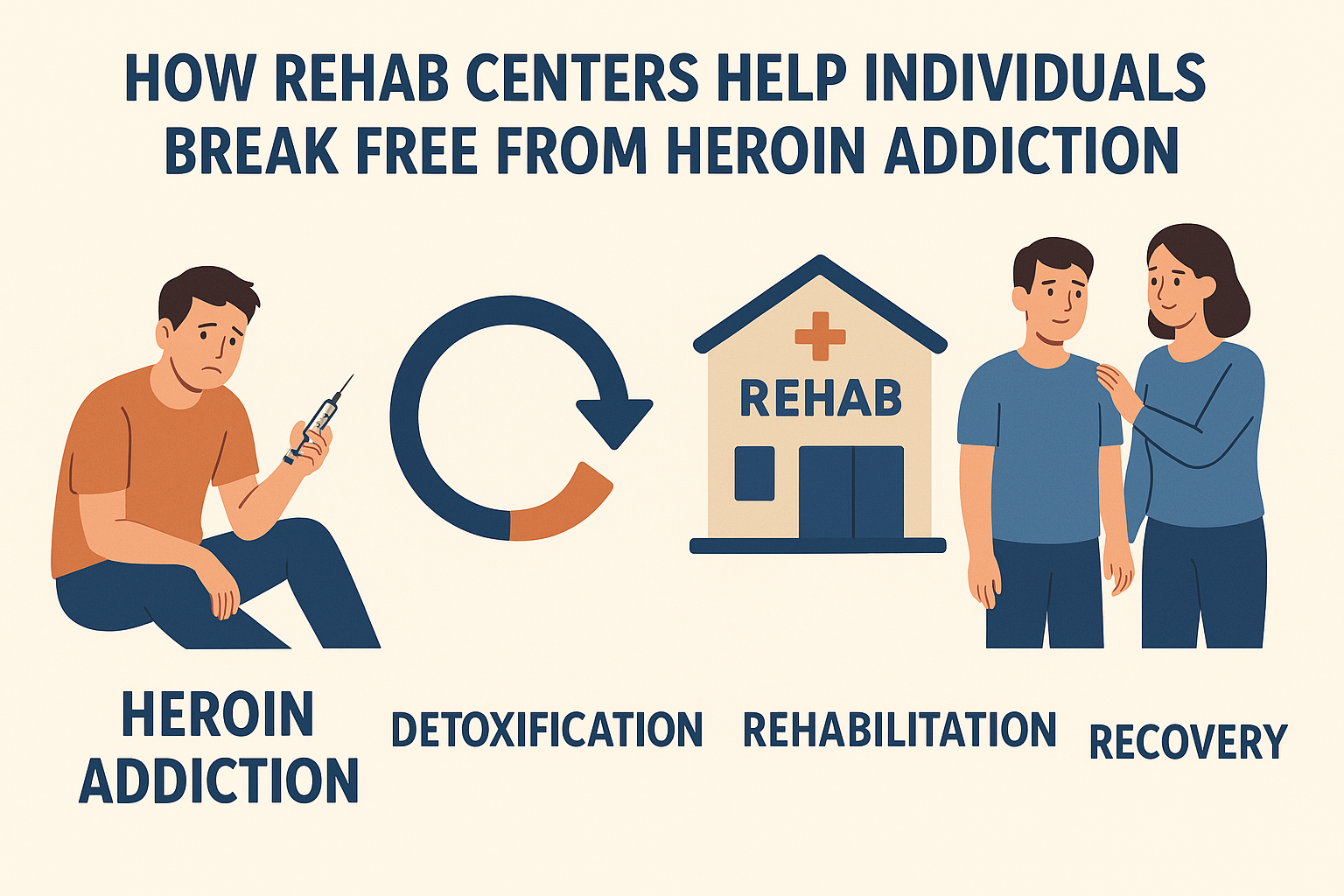 Read more about the article How a Drug Rehabilitation Centre in Islamabad Helps Individuals Break Free from Heroin Addiction