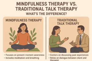 Read more about the article Mindfulness Therapy vs. Traditional Talk Therapy: What’s the Difference? | Drug rehab lahore, Pakistan